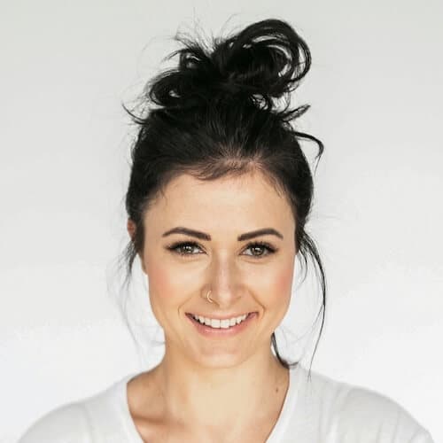 Portrait of Sarah M., class party organizer